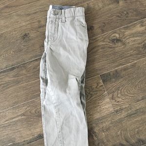 Crewcuts grey kakis 6/7 boys